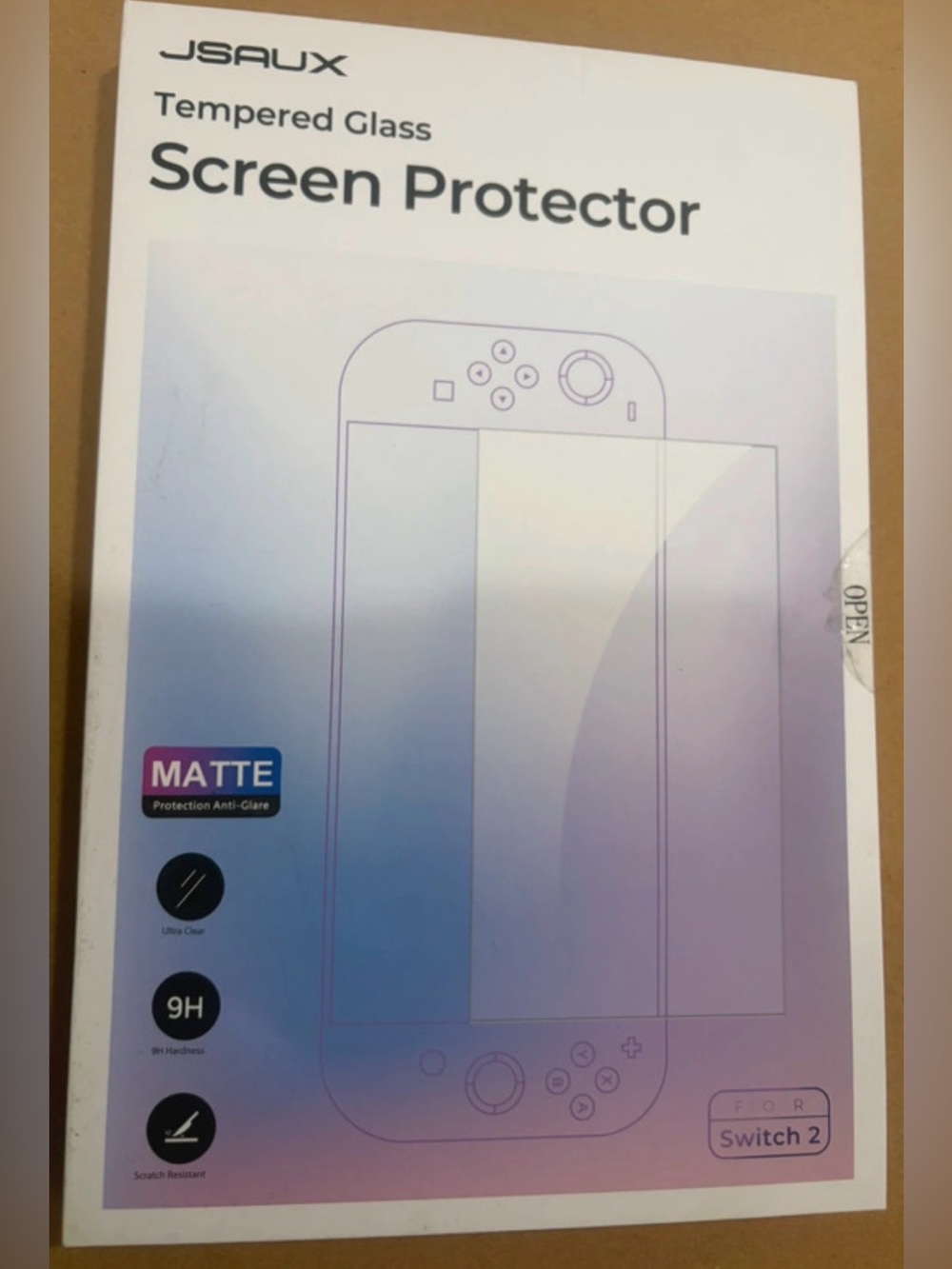 Switch 2 Matte Tempered Glass Screen Protector